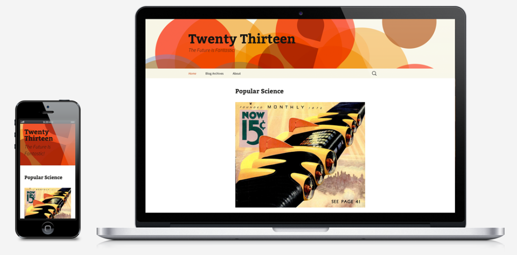 WordPress Theme Twenty Thirteen