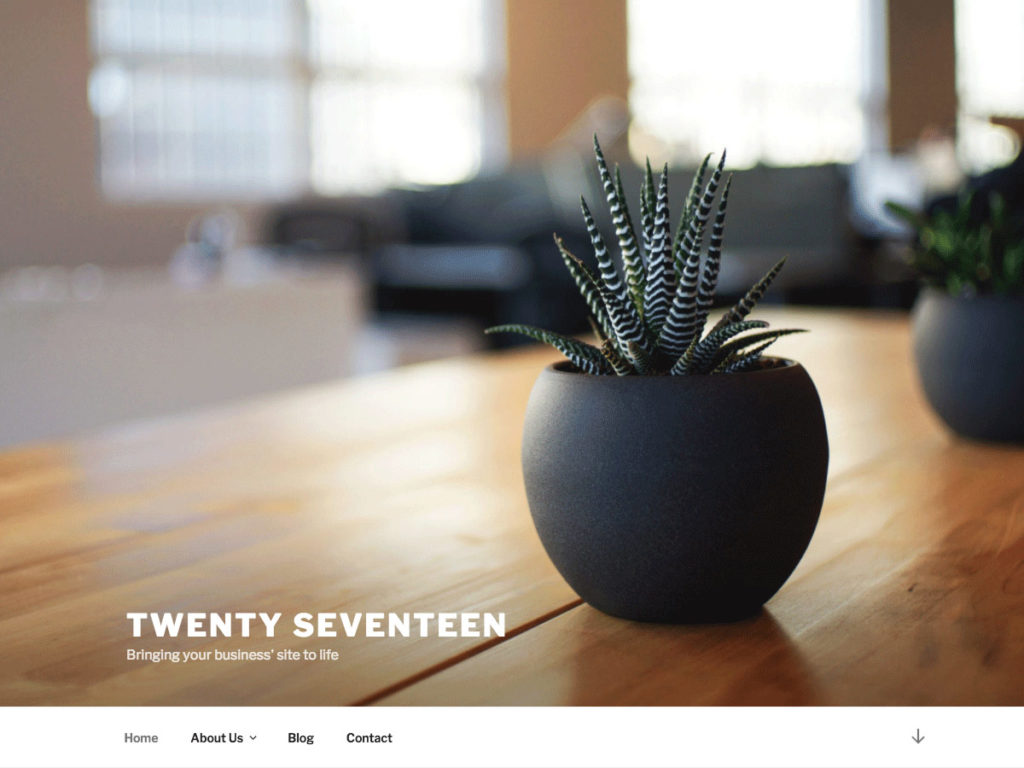 WordPress Standard-Theme: Twenty Seventeen