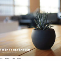 WordPress Standard-Theme: Twenty Seventeen